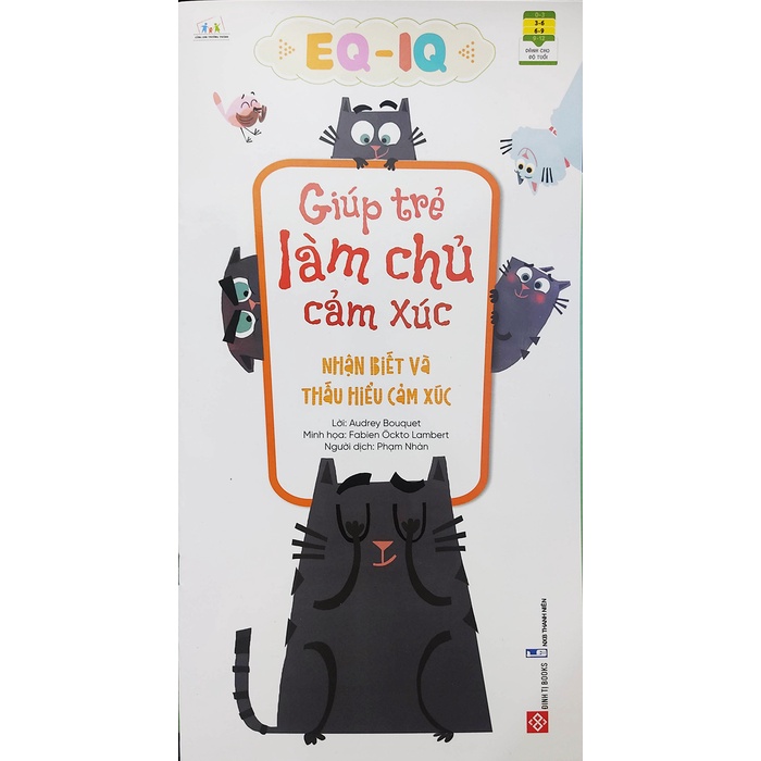 Sách thiếu nhi - EQ IQ giúp trẻ làm chủ cảm xúc - Combo 8 cuốn Đinh Tị Books