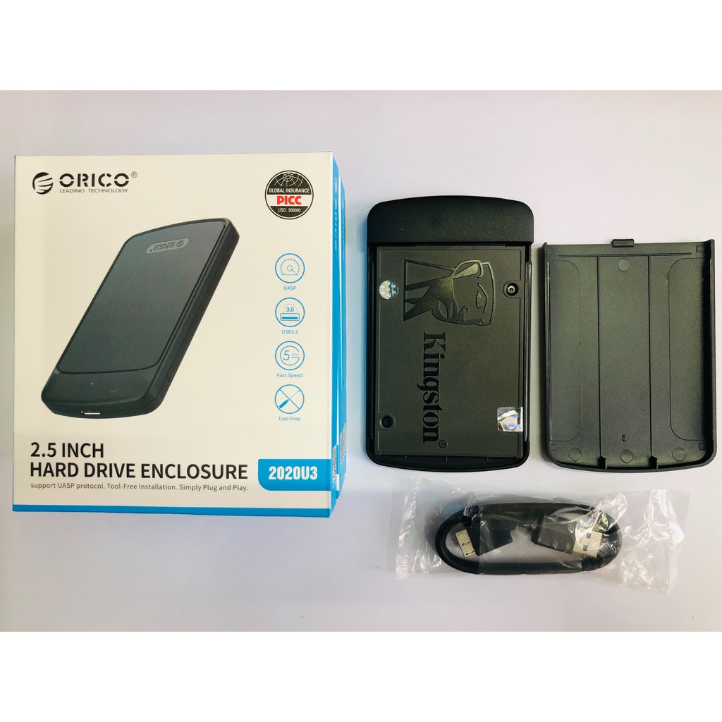 Box Ổ Cứng Di Động Orico 2,5&quot; USB 3.0 Chính Hãng