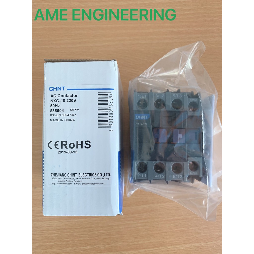 Công tắc tơ Chint NXC-18 3P 18A