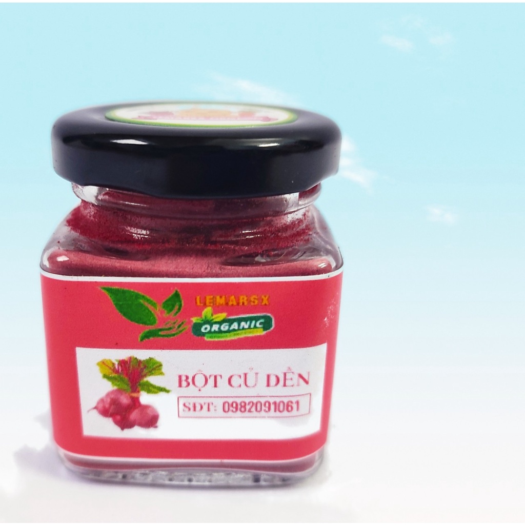 Bột Củ Dền Hữu Cơ Sấy Lạnh 90gram Cho Bé Ăn Dặm