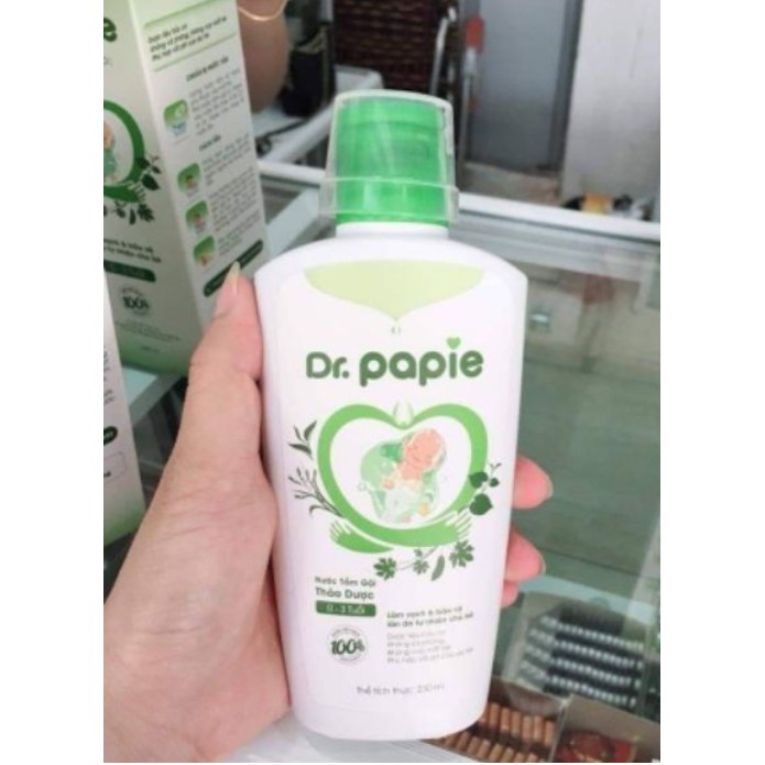 Nước Tắm Gội Thảo Dược Dr Papie