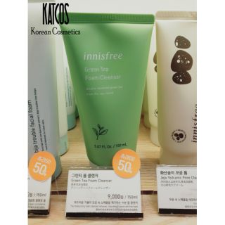 Sữa rửa mặt innisfree green tea foam cleanser 150ml
