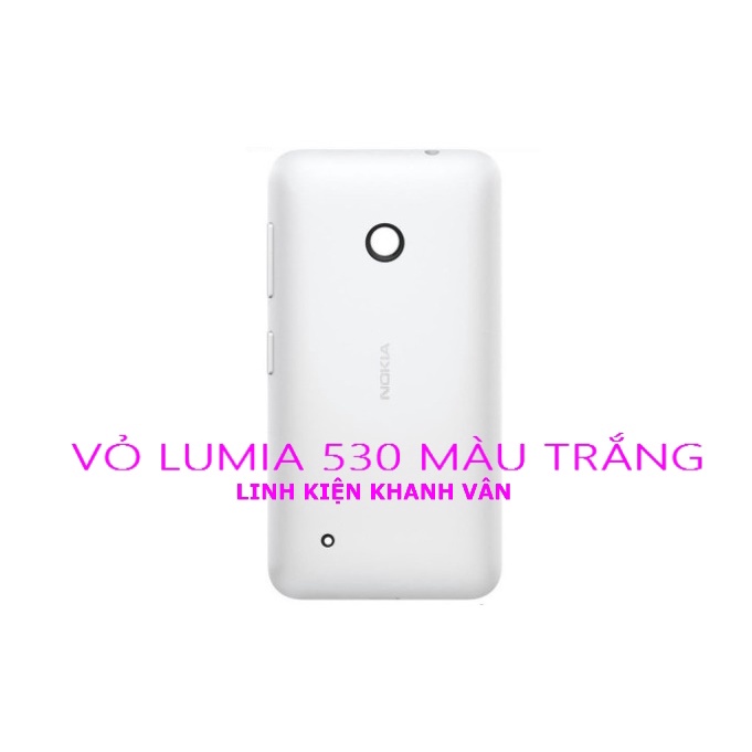 VỎ LUMIA 530 MÀU TRẮNG