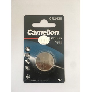PIN CR2430 CAMELION Lithium 3V chính hãng (VỈ 1 VIÊN).