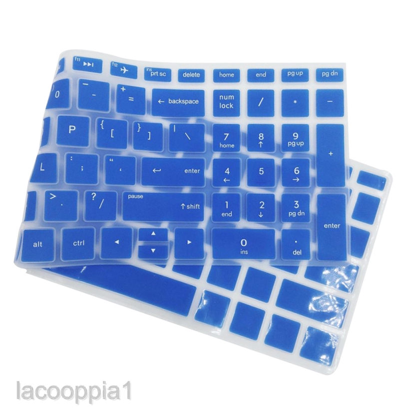 Tấm phủ bàn phím bằng silicon mềm chất thấm nước cho Laptop HP 15.6 inch
