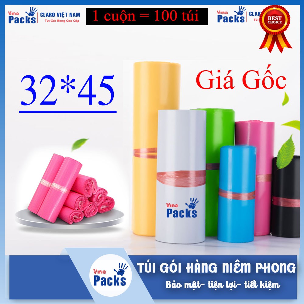 (Rẻ Nhất 32x45 cm) Túi đóng gói hàng niêm phong