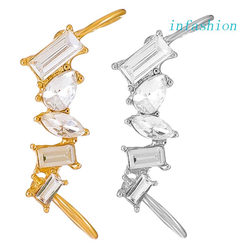 Khuyên Kẹp Vành Tai Không Xỏ Lỗ Thanh Lịch Cho Nữ