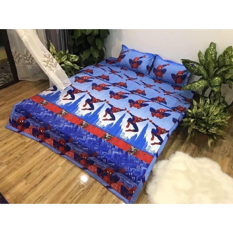 [Freeship] Bộ ga chun chăn hè kèm 2 vỏ gối (tặng kèm 1 vỏ gối ôm) | BigBuy360 - bigbuy360.vn
