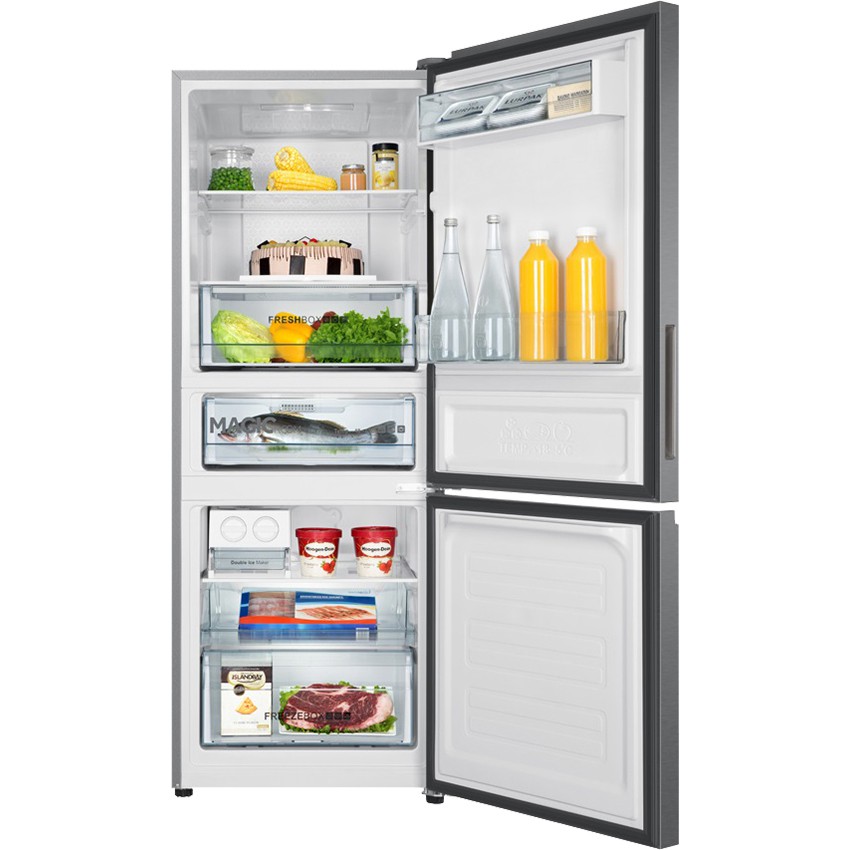 Tủ lạnh Aqua Inverter 260 lít AQR-I298EB(SW) - Tiết kiệm điện, Khử mùi diệt khuẩn, bảo hành 24 Tháng, Giao miễn phí HCM