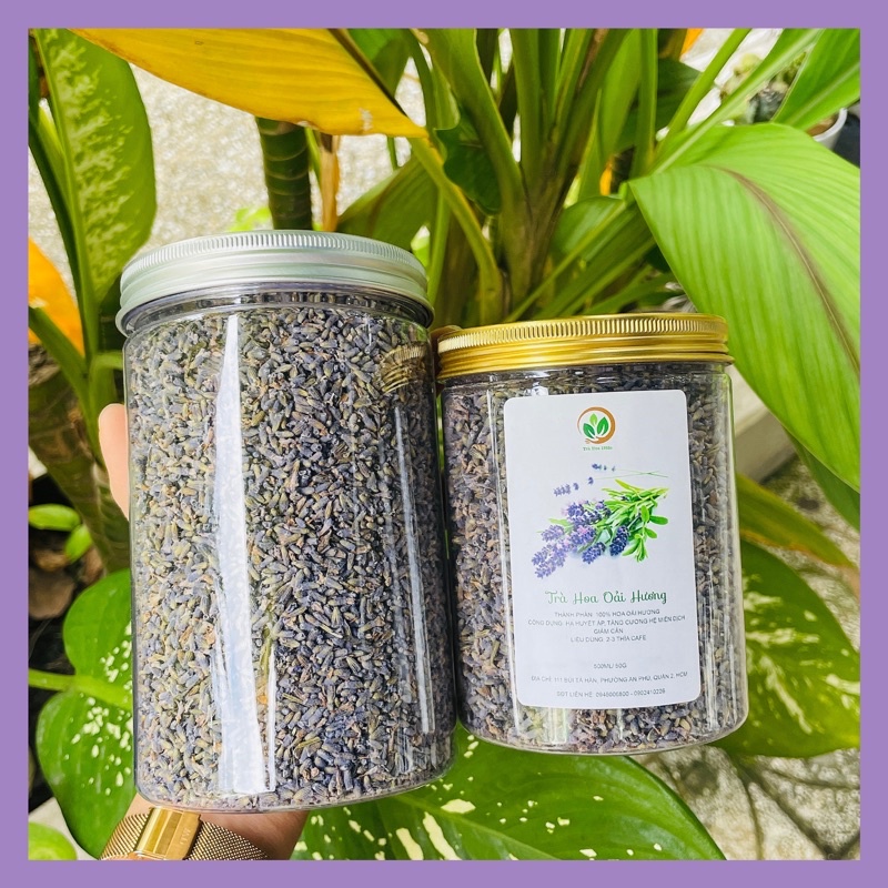 Trà hoa oải hương-Lavender tea
