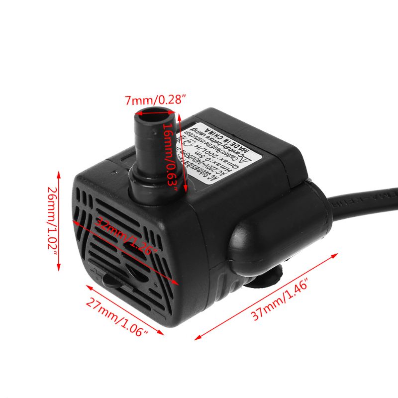 Máy Bơm Nước Cho Bể Cá AC 220V 3W