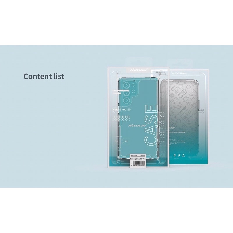 Ốp NILLKIN Nature TPU silicon S23+/S23 Ultra