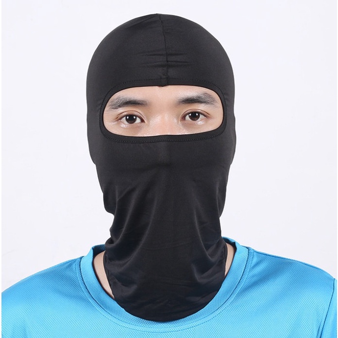 Khăn Trùm Đầu Ninja Fullface Kiêm Khẩu Trang Chống Nắng, Chống Bụi - BikerSaiGon