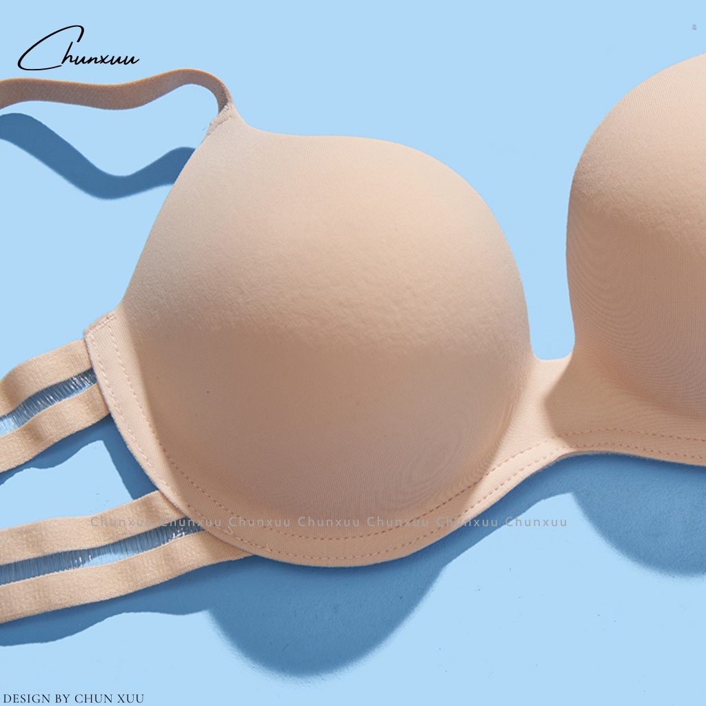 Áo lót nữ ChunXuu không gọng cúp ngực, thiết kế đệm dày vừa nâng đẩy ngực - AV32