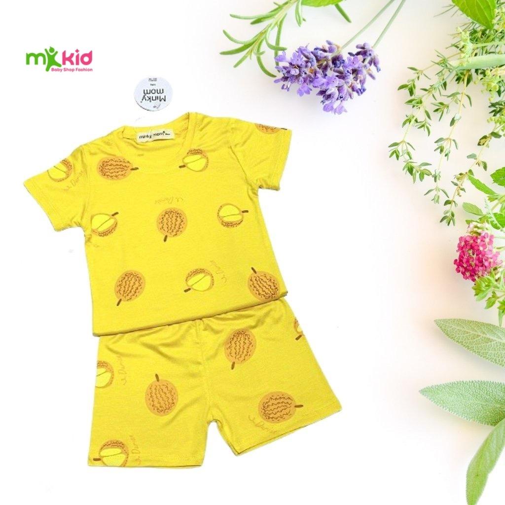 Bộ Cộc Tay Cho Bé FREE SHIP Bộ Minky Mom Cộc Tay  Cho Bé Trai Bé Gái Chất Thun Lạnh siêu mềm mịn thoáng mát .