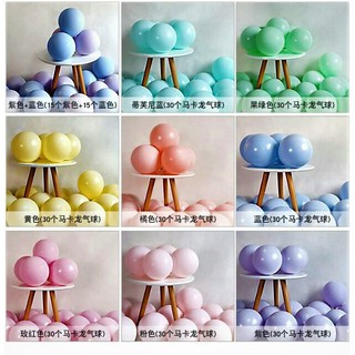 Bóng pastel 10'' set 20 cái, 50 cái