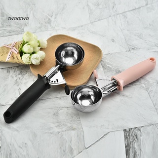 Muỗng múc kem / trái cây bằng thép không gỉ độ cứng cao cho nhà hàng