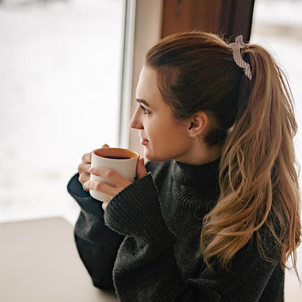 Kẹp Tóc Đuôi Ngựa Cao Phong Cách Hàn Quốc Cho Nữ