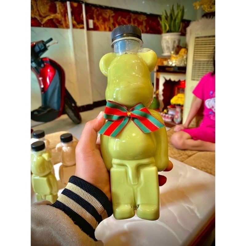 chai nhựa gấu siêu hót