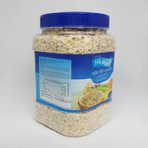 Yến Mạch Nguyên Chất Ăn Liền Gia Khánh - hũ 500g