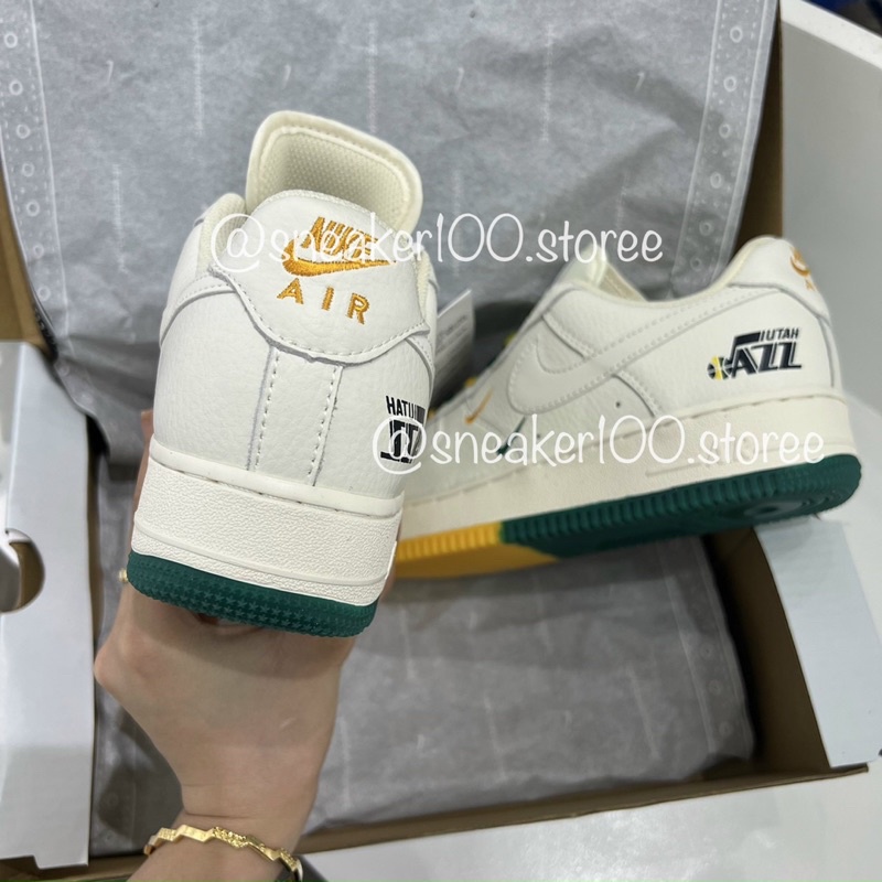 Full bill box+quà tặng🎁Giày _AF 1 ‘07 azz âm dương trắng đế xanh vàng thể thao nam nữ