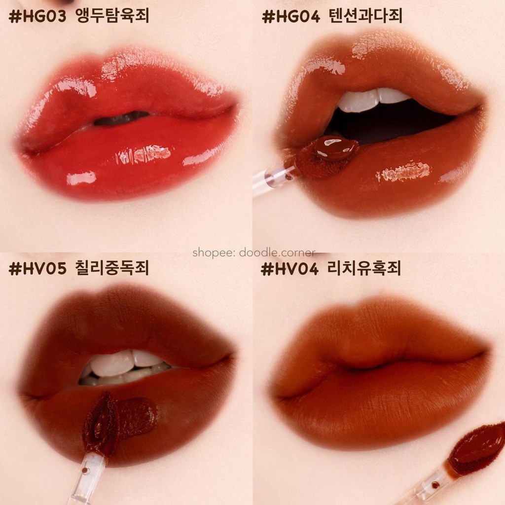  Son Black Rouge Half N Half Water DÒNG VELVET LÌ | BigBuy360 - bigbuy360.vn