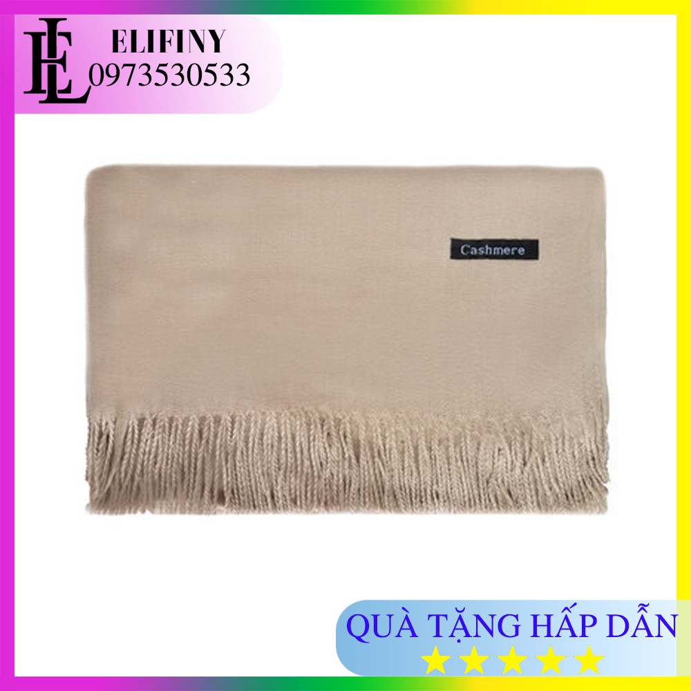 Khăn Quàng Cổ Nam Nữ Cashmere Len Dệt Kim ⚡FREESHIP⚡ Thời Trang Cao Cấp Mềm Mịn Chất Đẹp