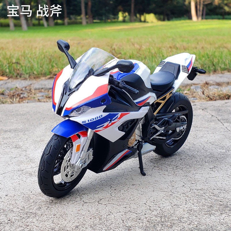 Mô Hình Xe Mô Tô Bmw S1000rr Tomahawk Tỉ Lệ 1: 12