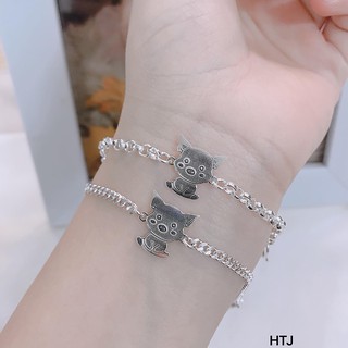 [XẢ KHO CẮT LỖ] LẮC TAY BẠC TA 12 CON GIÁP CHO BÉ