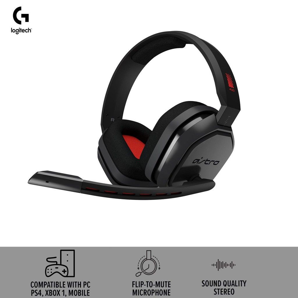 [Trả góp 0% LS] Tai Nghe Gaming Logitech G-Astro A10-Bảo hành