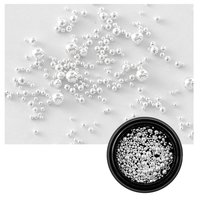 Hộp Hạt Vàng Mini Trang Trí Móng Tay Nghệ Thuật