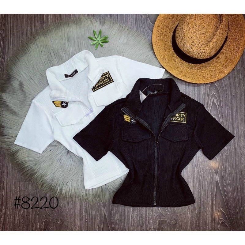 [ Mã WASTAPR giảm 10K đơn 50K] ÁO CROPTOP THÊU DÂY KÉO | BigBuy360 - bigbuy360.vn