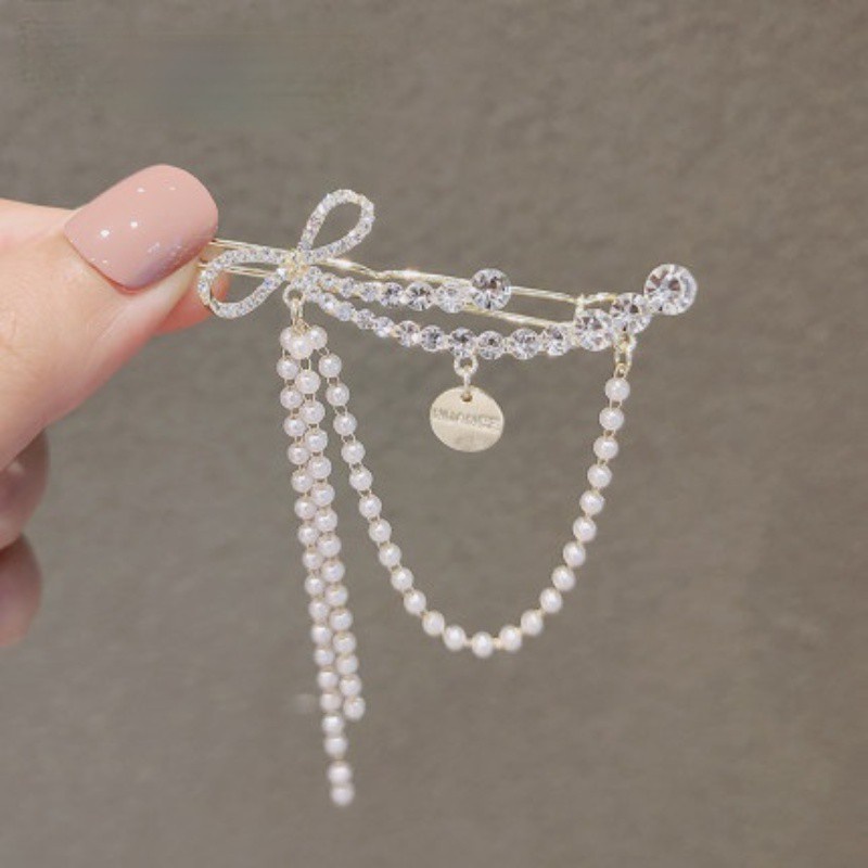 Kẹp tóc tua rua hình ngôi sao thanh lịch cho nữ