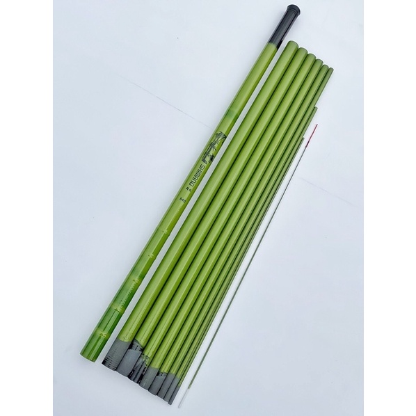 Cần câu tay trúc xanh 3H, thu gọn 75cm