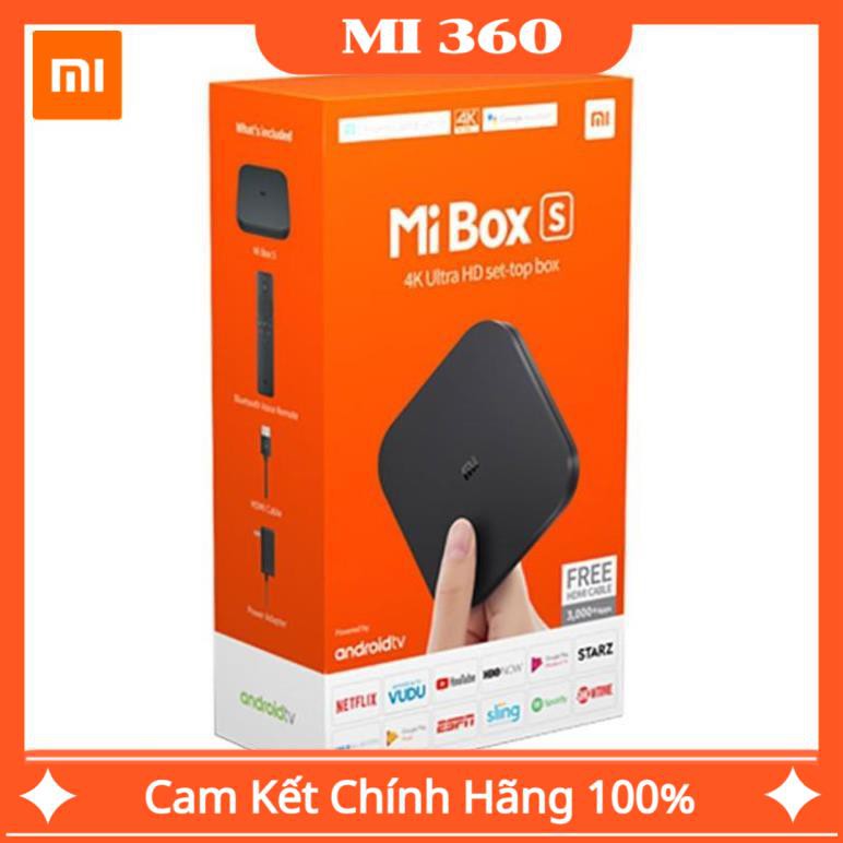 Xiaomi MiBox S 4K Android TV Global Quốc Tế