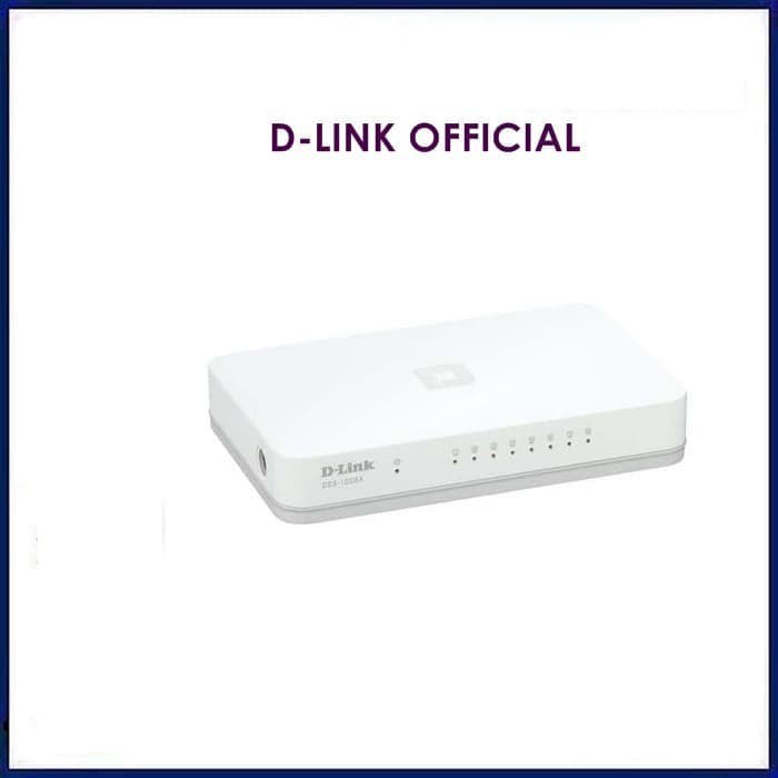 Công Tắc Chuyển Đổi D-link Dgs-1008a Gigabit 8 Cổng Dlink Dgs 1008a