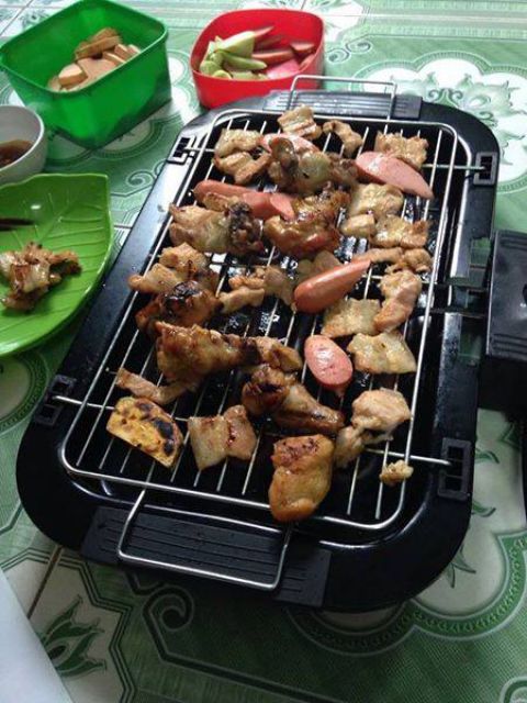 Bếp Nướng Không Khói Electric Barbecue Grill