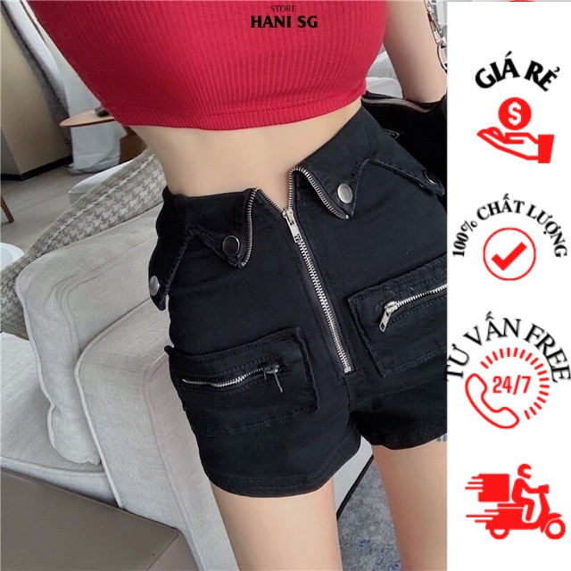 Quần shorts kaki HANi lưng cao khoá KÉO siêu hot,quần đùi kaka khóa trước NA43 | BigBuy360 - bigbuy360.vn