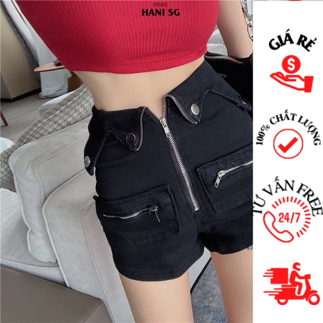 Quần shorts kaki HANi lưng cao khoá KÉO siêu hot,quần đùi kaka khóa trước NA43 | WebRaoVat - webraovat.net.vn