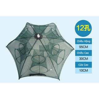 5 LƯỚI ĐÁNH CÁ 12 CỬA