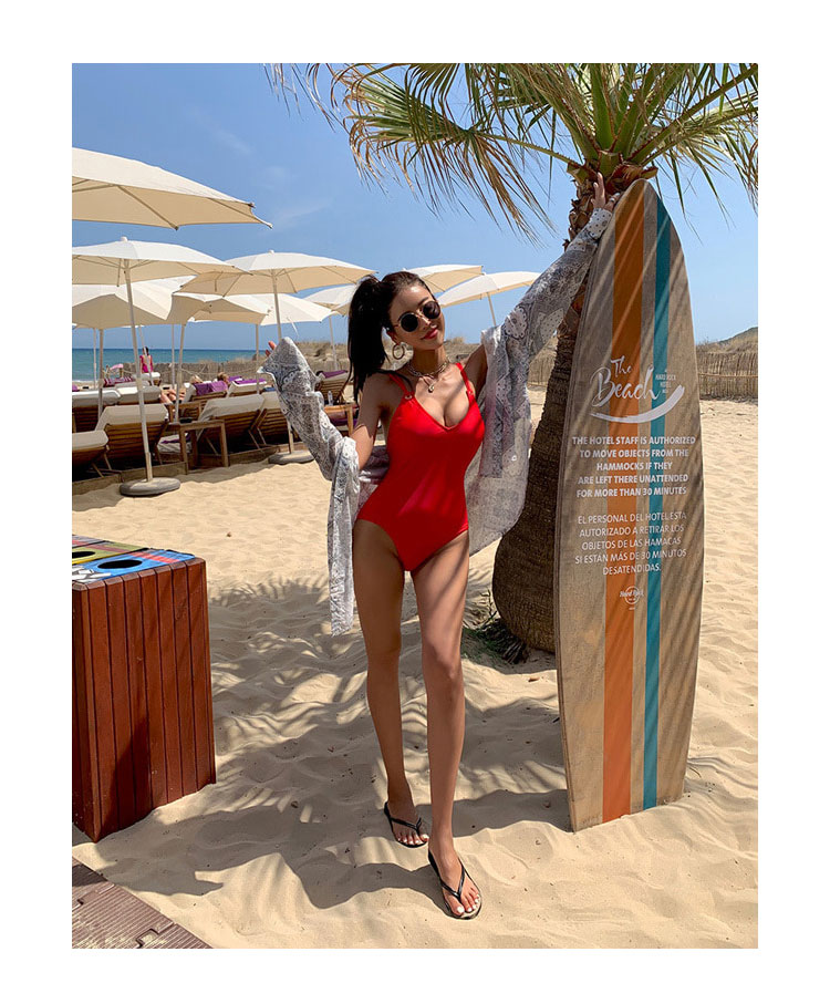 Đồ Bơi Một Mảnh Cổ Chữ V Hở Lưng Gợi Cảm Cho Nữ 2021 | BigBuy360 - bigbuy360.vn