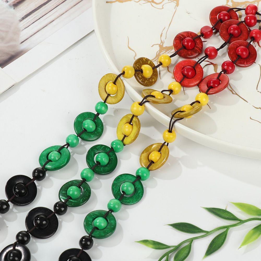 CACTU Vòng cổ Chuỗi Hạt Phong Cách Bohemian