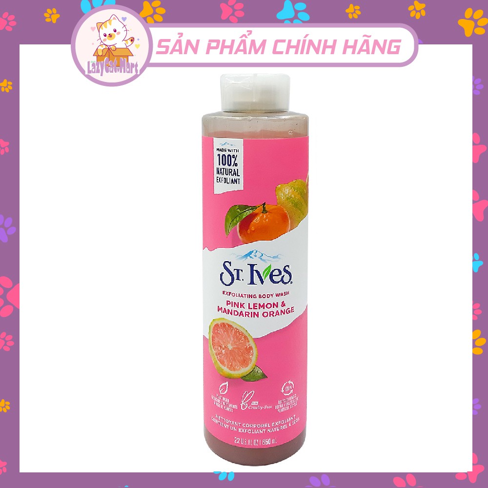 [MỚI 2022] Sữa Tắm St.Ives 650ml &amp; 473ml