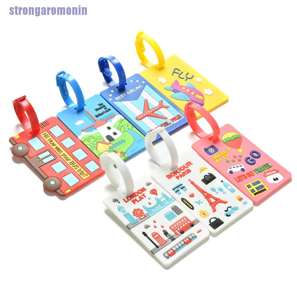 Thẻ treo hành lý ghi thông tin liên lạc xinh xắn