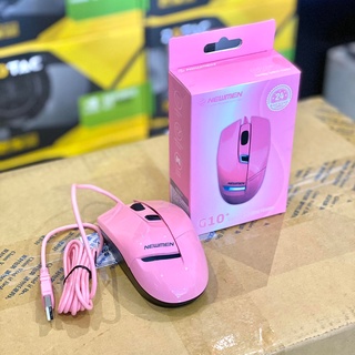 Chuột máy tính Game Newmen G10+ Pink new chính hãng