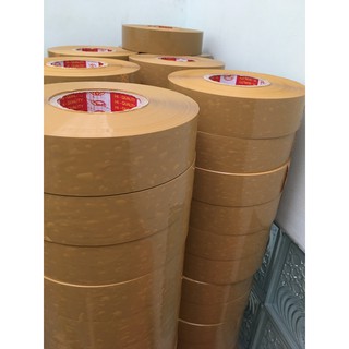 Băng keo đục siêu dính 1 cuộn = 1kg, 50micx48mm,lỏi giấy 6.5li
