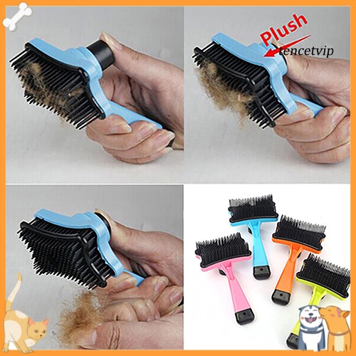 Lược chải lông thú cưng làm từ nhựa thiết thực tiện lợi