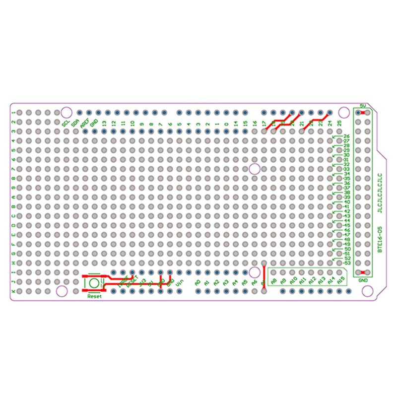 Bảng mạch của Arduino MEGA 2560 R3 | WebRaoVat - webraovat.net.vn