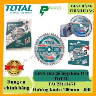 Lưỡi cưa gỗ ( hợp kim TCT ) TOTAL < Hàng chính hãng > 200mm - 350mm