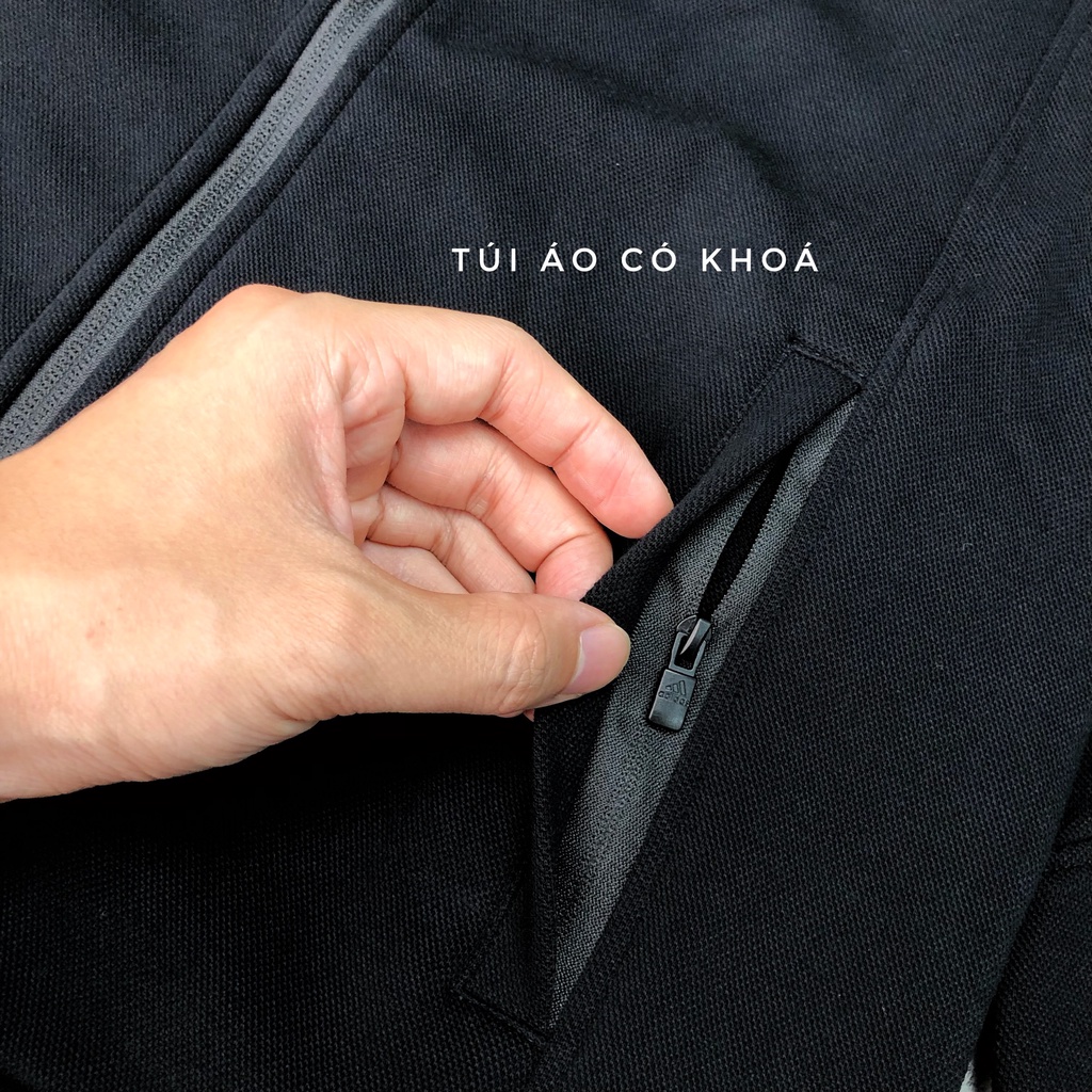Bộ thu đông thể thao nam BIGSIZE cao cấp có mũ kéo khóa xuất khẩu BSU 053 - 2909